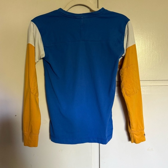 Mitchell & Ness LA Rams 1979 Throwback Football Kids Long Sleeve Shirt Small‎ - Picture 8 of 13